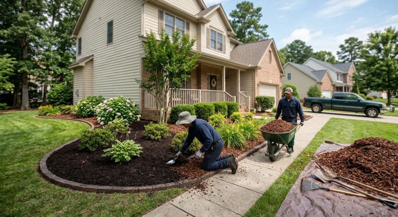 Garden Mulch Installation in Honolulu, HI